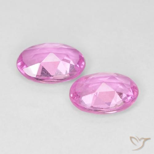 Sapphire Gemstones in 6 x 4 mm (calibrated) Size for Sale, Sapphire Stones in Intense Purple Color