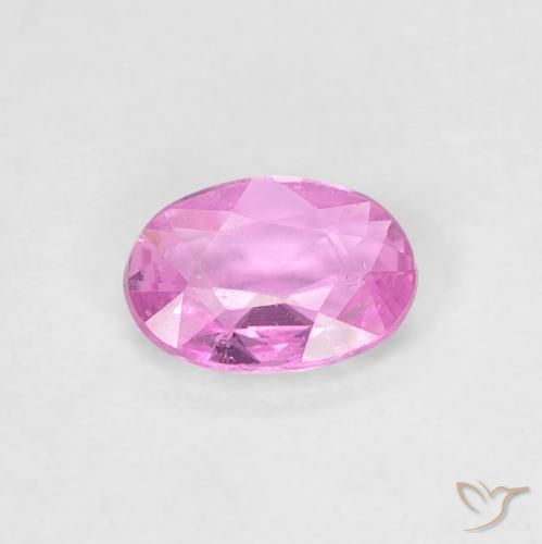 0.40ct Natural Purple-Pink Sapphire, Oval, VVS