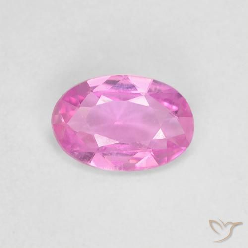 0.45ct Natural Intense Purple Sapphire, Oval, VVS