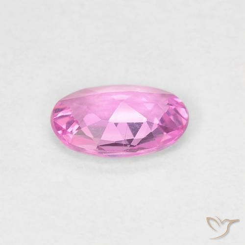 Sapphire Gemstone in 6 x 4 mm (calibrated) Size for Sale, Sapphire Stone in Intense Purple Color