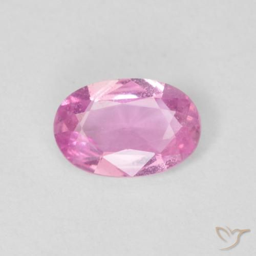 0.38ct Natural Pink Sapphire, Oval, VS