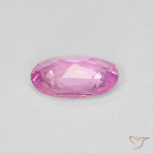 Sapphire Gemstone in 6 x 4 mm (calibrated) Size for Sale, Sapphire Stone in Pink Color