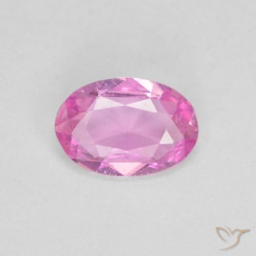 0.39ct Natural Hot Pink Sapphire, Oval, VS