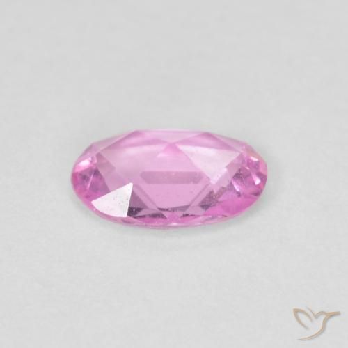 Sapphire Gemstone in 6 x 4 mm (calibrated) Size for Sale, Sapphire Stone in Hot Pink Color