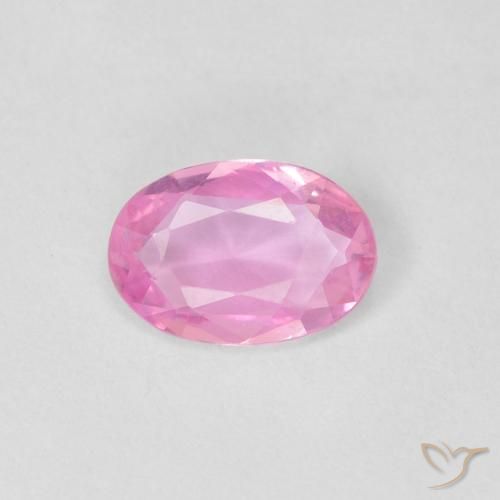0.37ct Natural Pink Sapphire, Oval, VVS