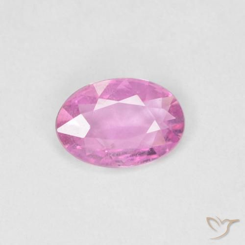 0.34ct Natural Hot Pink Sapphire, Oval, VS