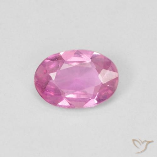 0.48ct Natural Pink Sapphire, Oval, VS
