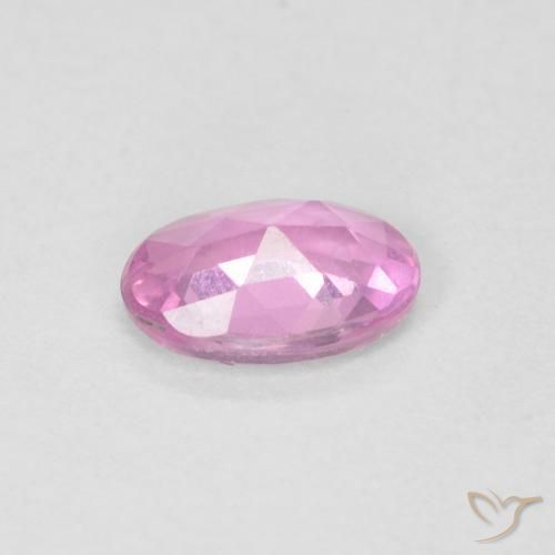 Sapphire Gemstone in 6 x 4 mm (calibrated) Size for Sale, Sapphire Stone in Pink Color