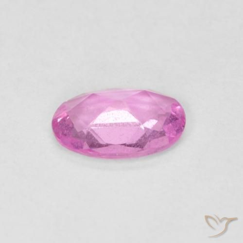 Sapphire Gemstone in 6 x 4 mm (calibrated) Size for Sale, Sapphire Stone in Pink Color