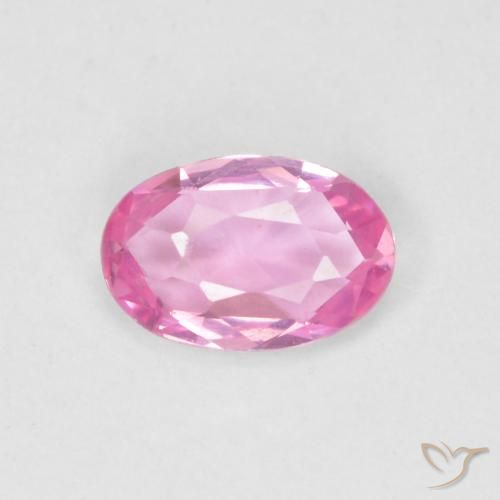 0.47ct Natural Hot Pink Sapphire, Oval, VVS
