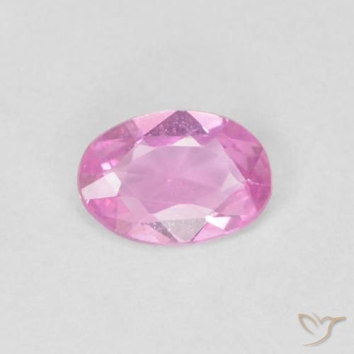 0.37ct Natural Pink Sapphire, Oval, VVS