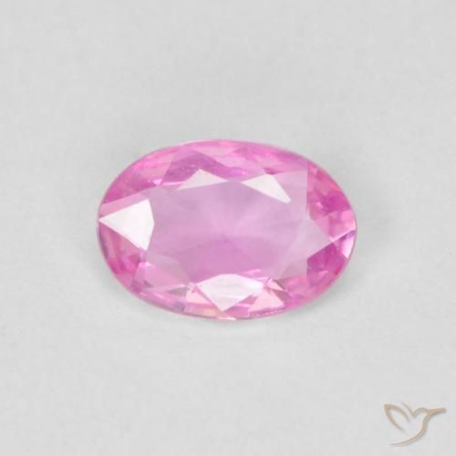 0.39ct Natural Pink Sapphire, Oval, VVS