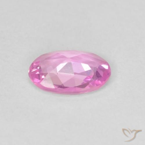 Sapphire Gemstone in 6 x 4 mm (calibrated) Size for Sale, Sapphire Stone in Pink Color