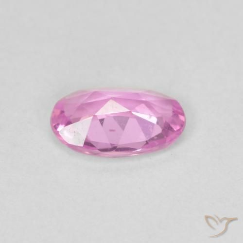 Sapphire Gemstone in 6 x 4 mm (calibrated) Size for Sale, Sapphire Stone in Hot Pink Color