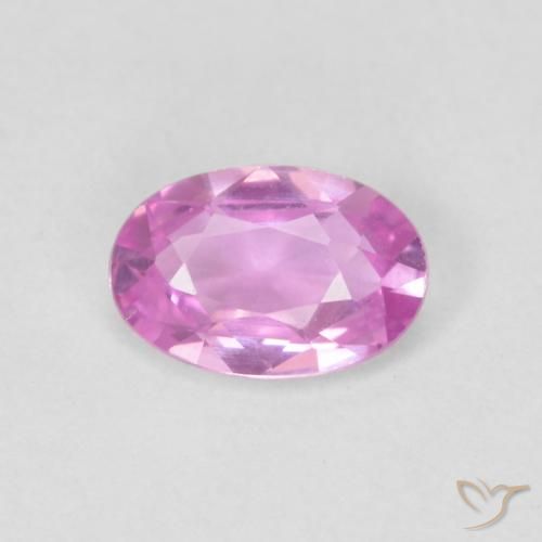 0.51ct Natural Purple-Pink Sapphire, Oval, VVS