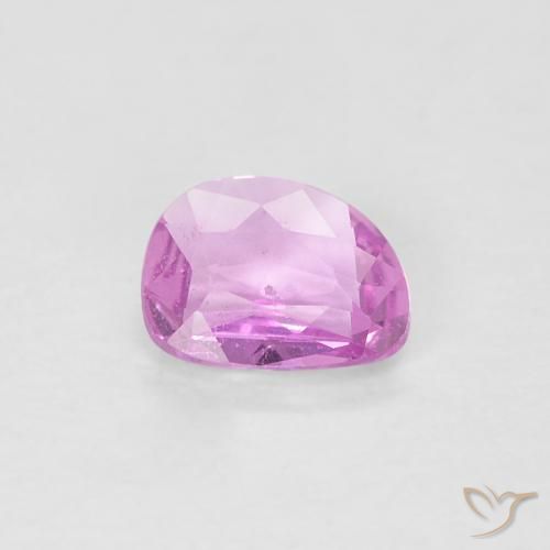 0.40ct Natural Light Royal Purple Pink Sapphire, Fancy, VS