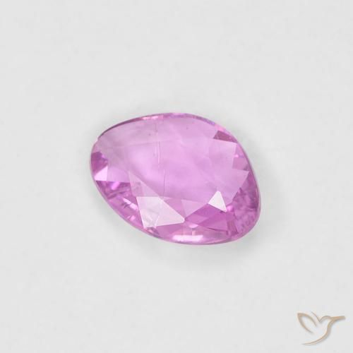 0.42 ct Pink Sapphire Stone, Natural Sapphire in Fancy Cut Shape for Sale