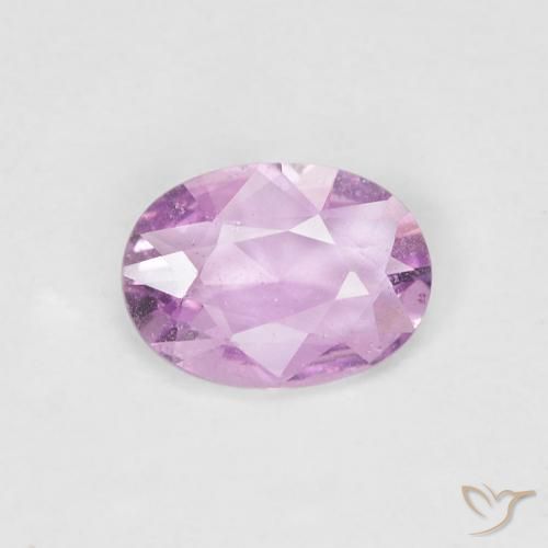 0.64ct Natural Light Pink Sapphire, Oval, VS