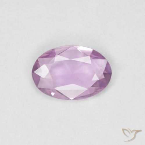 0.31ct Natural Light Purple Sapphire, Oval, VVS