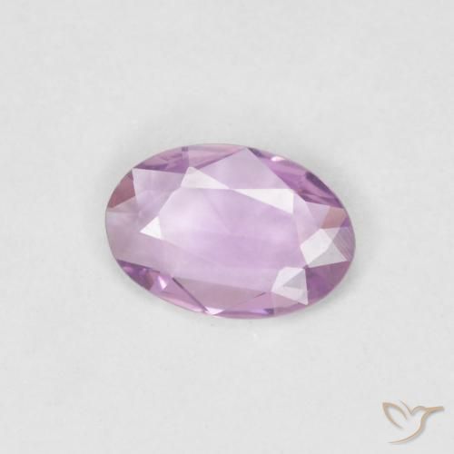 0.31 ct Purple Sapphire Stone, Natural Sapphire in Oval Facet Shape for Sale