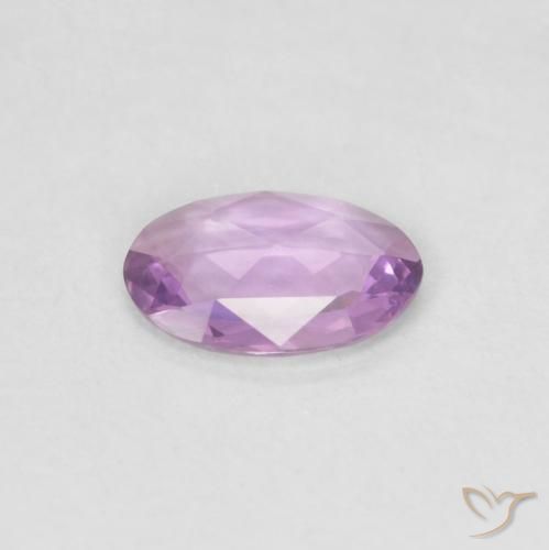 Sapphire Gemstone in 6 x 4 mm (calibrated) Size for Sale, Sapphire Stone in Light Purple Color