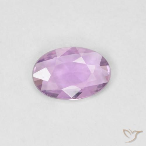 0.32ct Natural Pink Purple Sapphire, Oval, VVS