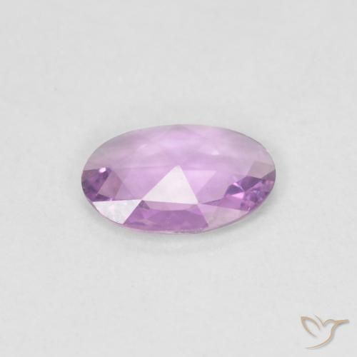 Sapphire Gemstone in 6 x 4 mm (calibrated) Size for Sale, Sapphire Stone in Pink Purple Color
