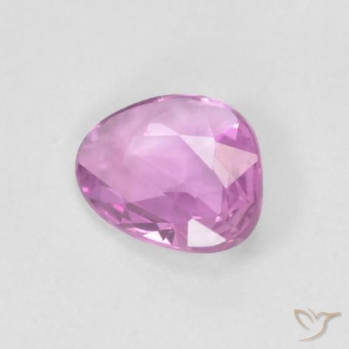 0.60 ct Purple Sapphire Stone, Natural Sapphire in Fancy Cut Shape for Sale