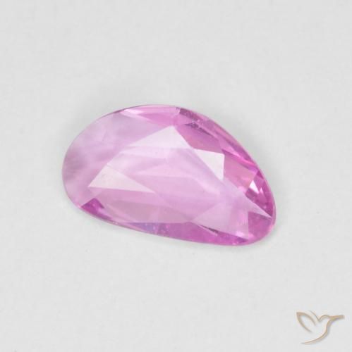 0.46 ct Purple Sapphire Stone, Natural Sapphire in Fancy Cut Shape for Sale