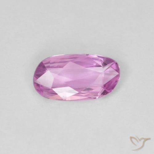 0.51 ct Purple Sapphire, 7.3 x 3.9 mm Odd Shaped From Tanzania, Photo A