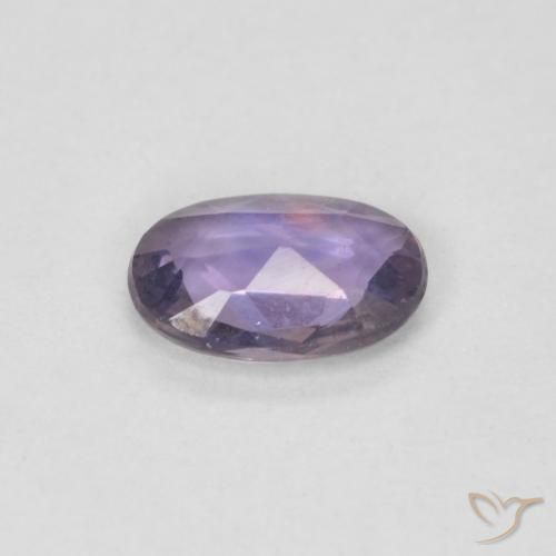 Sapphire Gemstone in 6 x 4 mm (calibrated) Size for Sale, Sapphire Stone in Medium Violet Color