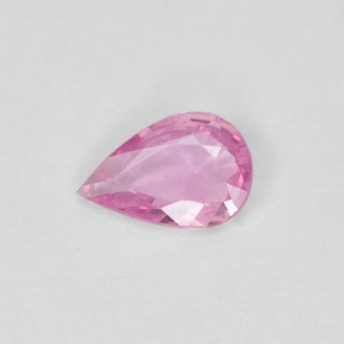 Zaffiro Sfaccettatura a pera da 0,28 ct dalla Tanzania, dimensione 5,9 x 3,9mm, purezza VVS, pietra preziosa naturale Riscaldato, Zaffiro 1pc in colore Rosa, durezza Mohs di 9 adatto per gioielli da indossare ogni giorno, Pietra della saggezza, Photo A