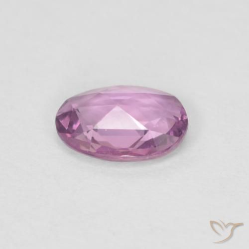 Sapphire Gemstone in 5.8 x 4.2 mm Size for Sale, Sapphire Stone in Royal Purple Pink Color