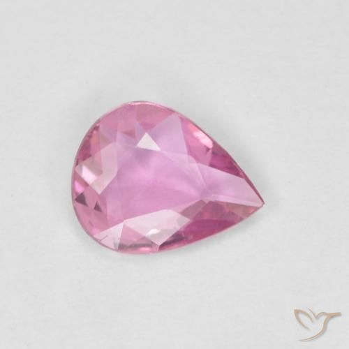 0.39ct Natural Hot Pink Sapphire, Pear Shape, VVS