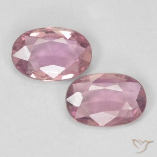 0.85 ct Pink Sapphire, 6.1 x 4.1 mm Oval Cut From Tanzania, Photo A