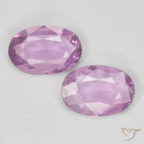 0.75ctw Natural Very Light Pink Sapphire, Oval, VS
