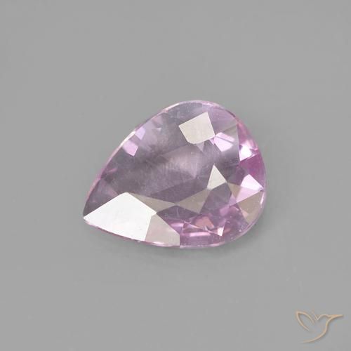 Saphir Rose pear facet de Tanzanie, 5,9 x 4,8mm, poids de 0,4 ct, pierre gemme naturelle Chauffé de pureté vvs, 1 pièce de saphir, couleur Rose cerise, dureté Mohs de 9 convient aux bijoux de tous les jours, pierre de sagesse, Pierre de naissance de septembre, Photo A
