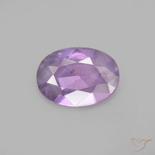 0.47ct Natural Pinkish Violet Sapphire, Oval, VVS