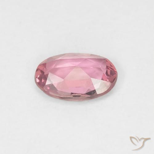 Sapphire Gemstone in 6 x 4 mm (calibrated) Size for Sale, Sapphire Stone in Bubblegum Pink Color