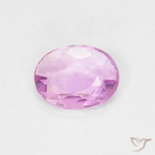 0.43ct Natural Pinkish Purple Sapphire, Oval, VVS