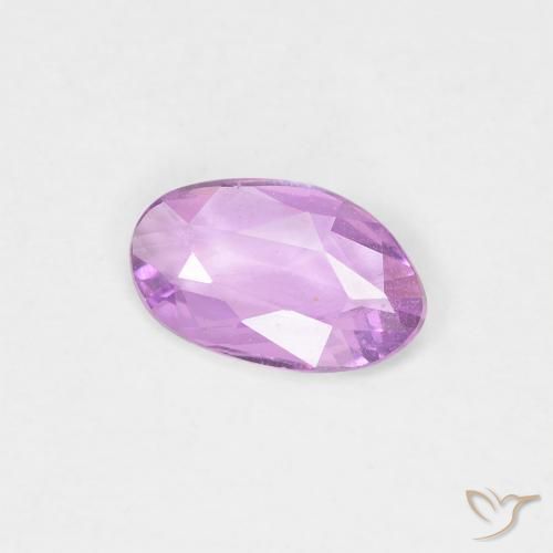 0.45 ct Purple Sapphire Stone, Natural Sapphire in Fancy Cut Shape for Sale