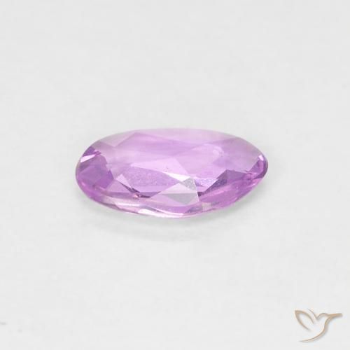 Sapphire Gemstone in 6.9 x 4.3 mm Size for Sale, Sapphire Stone in Electric Purple Color