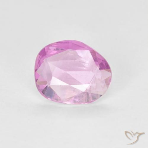 0.58ct Natural Medium Pink Sapphire, Fancy, VVS