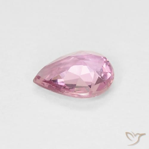 Sapphire Gemstone in 5.9 x 4.7 mm Size for Sale, Sapphire Stone in Hot Pink Color