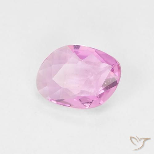 0.55 ct Pink Sapphire Stone, Natural Sapphire in Fancy Cut Shape for Sale