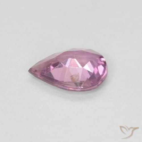Sapphire Gemstone in 6.1 x 4.8 mm Size for Sale, Sapphire Stone in Pinkish Purple Color