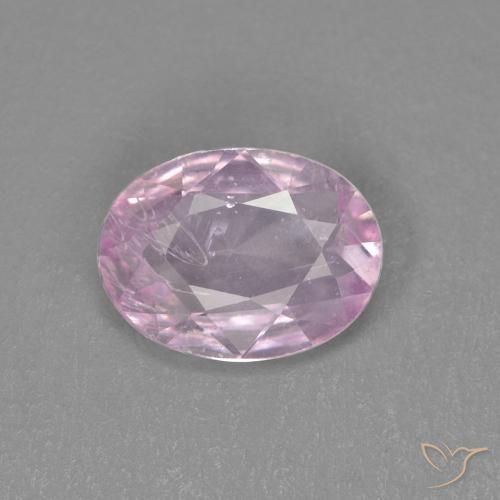 0.68ct Natural Bubblegum Pink Sapphire, Oval, VS