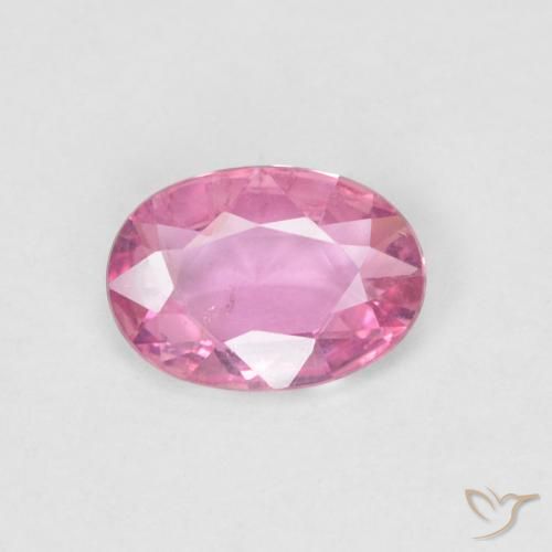 0.60ct Natural Hot Pink Sapphire, Oval, VS