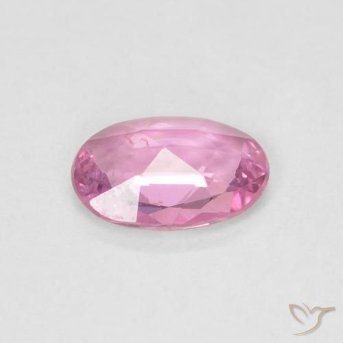 Sapphire Gemstone in 7 x 5 mm (calibrated) Size for Sale, Sapphire Stone in Hot Pink Color