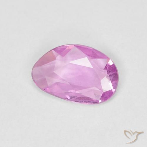 0.40 ct Pink Sapphire Stone, Natural Sapphire in Fancy Cut Shape for Sale